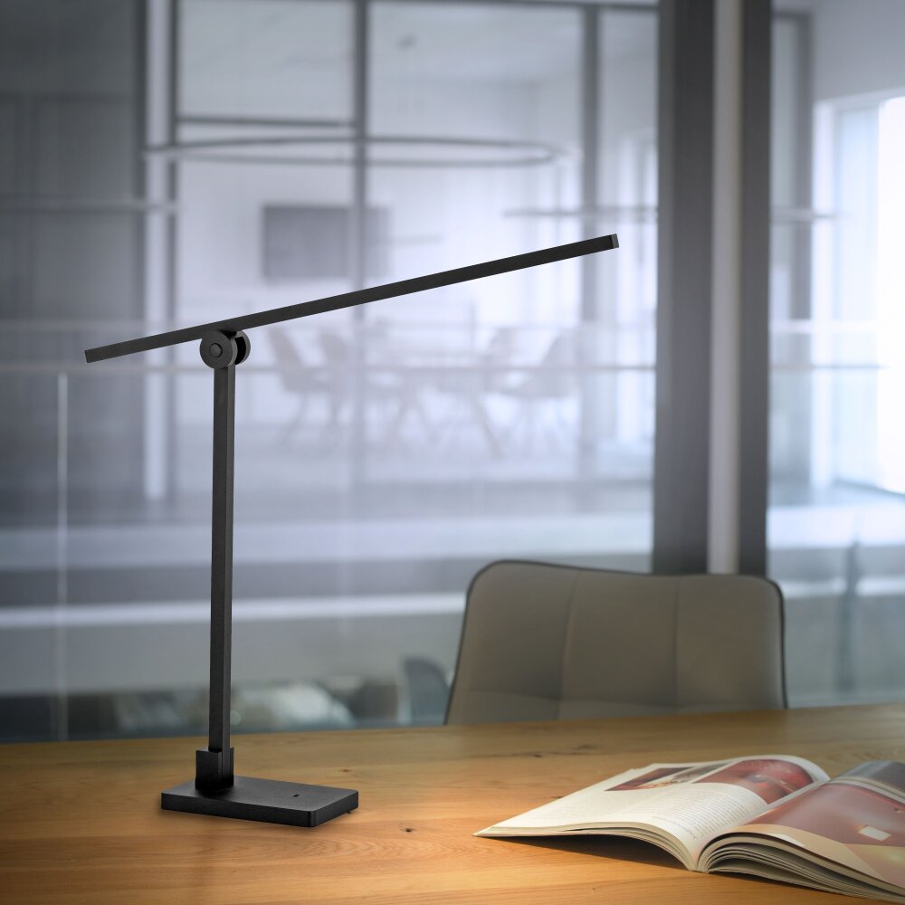 Paul Neuhaus PURE-GRAFO Tafellamp LED Zwart, 1-licht main product photo