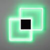 Paul Neuhaus Q-MARKO Plafondlamp LED Zwart, 1-licht, Afstandsbediening, Kleurwisselaar