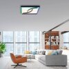 Paul Neuhaus SERPENT Plafondlamp LED Zwart, 1-licht, Afstandsbediening, Kleurwisselaar