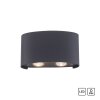 Paul Neuhaus CARLO Muurlamp LED Antraciet, 4-lichts