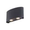Paul Neuhaus CARLO Muurlamp LED Antraciet, 4-lichts