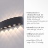 Paul Neuhaus CARLO Muurlamp LED Antraciet, 10-lichts