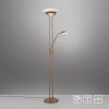 Leuchten-Direkt ZAHARA Uplighter LED Oud messing, 2-lichts