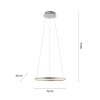 Leuchten-Direkt RITUS Hanger LED Aluminium, 1-licht