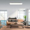 Leuchten-Direkt FLAT Plafondlamp LED Wit, 1-licht, Afstandsbediening