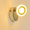 Lucy Muurlamp LED Chroom, 1-licht, Afstandsbediening, Kleurwisselaar