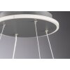 Wofi-Leuchten SHAY Hanglamp LED Grijs, 1-licht