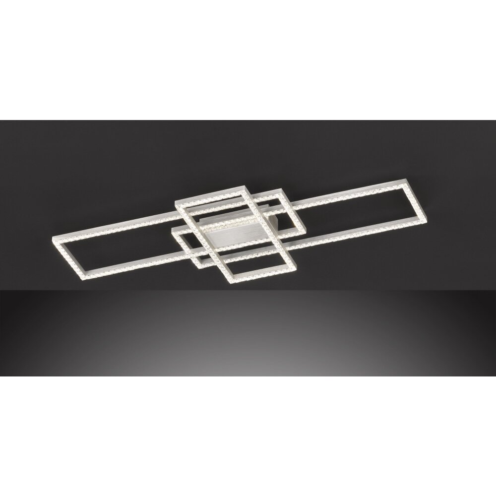 Wofi MARY Plafondlamp LED Aluminium gebürstet, 1-licht main product photo