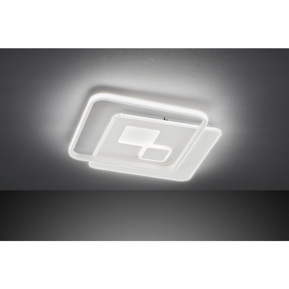 Wofi AKON Plafondlamp LED Wit, 3-lichts, Afstandsbediening main product photo