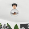 Vouhet Plafondlamp Duidelijk, Rookkleurig, 1-licht