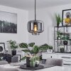 Banhos Hanger Zwart, 1-licht