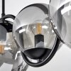 Orieux Plafondlamp Zwart, 5-lichts