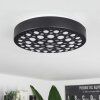 Agodim Plafondlamp LED Zwart, 1-licht