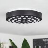 Agodim Plafondlamp LED Zwart, 1-licht