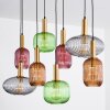 Goldenville Hanglamp Messing, Zwart, 8-lichts