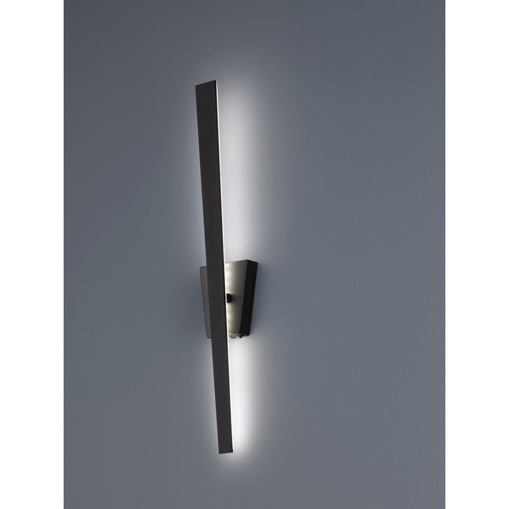 Trio ZITA Muurlamp LED Zwart, 1-licht main product photo