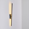 Meels Muurlamp LED Zwart, 1-licht