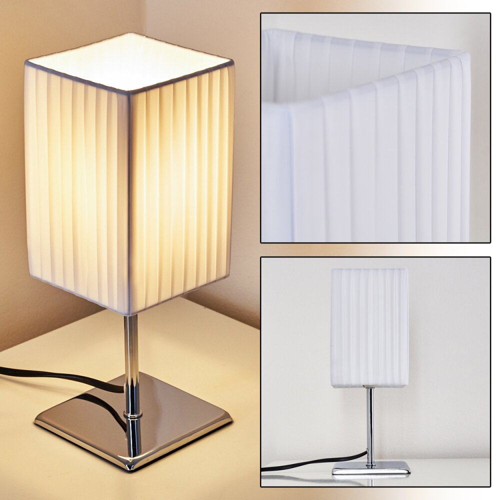 Auman Tafellamp Chroom, 1-licht main product photo