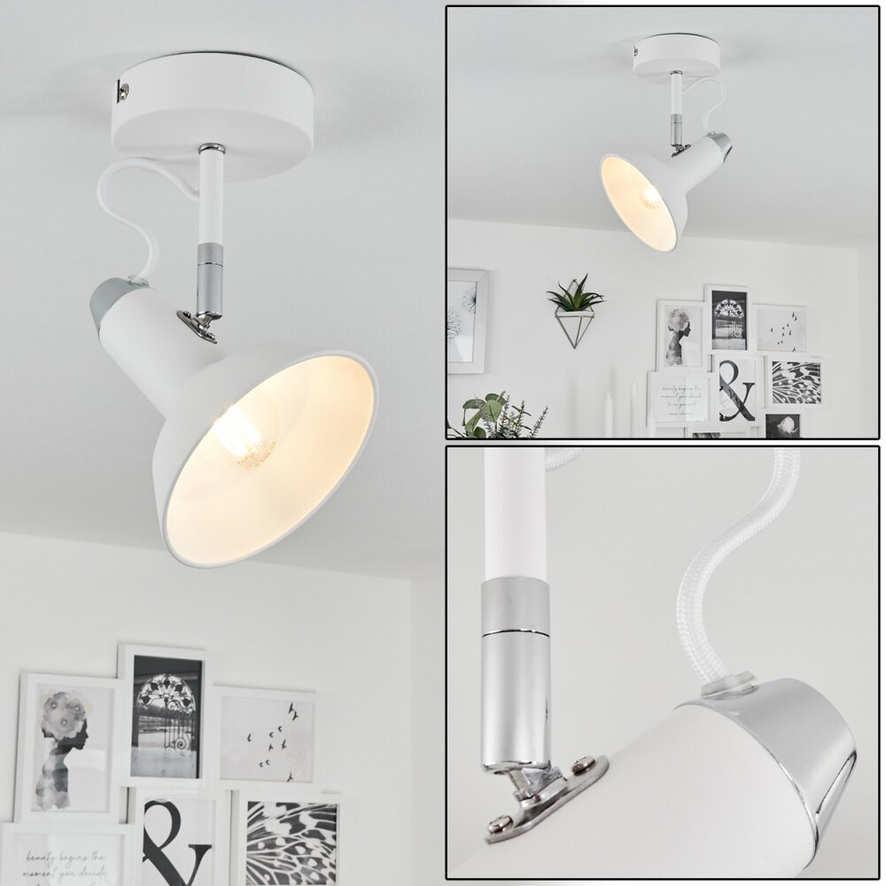 Vouzy Plafondlamp Wit, 1-licht main product photo