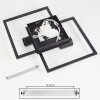 Boim Plafondlamp LED Zwart, 3-lichts