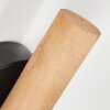 Arbrentin Muurlamp Hout licht, Zwart, 1-licht