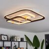 Agordela Plafondlamp LED Messing, Wit, 1-licht, Afstandsbediening