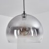 Acey Hanger Zwart, 1-licht