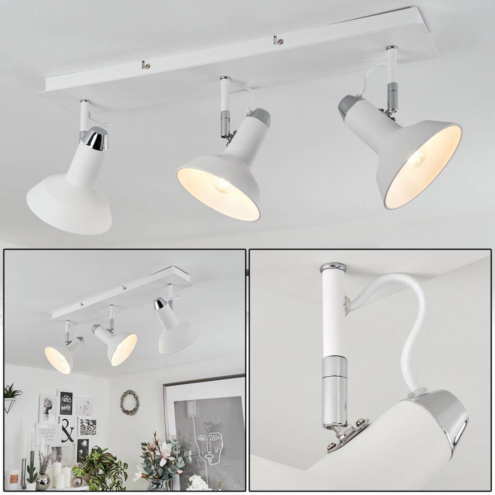 Vouzy Plafondlamp Wit, 3-lichts main product photo