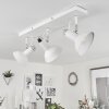 Vouzy Plafondlamp Wit, 3-lichts