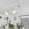 Vouzy Plafondlamp Wit, 3-lichts