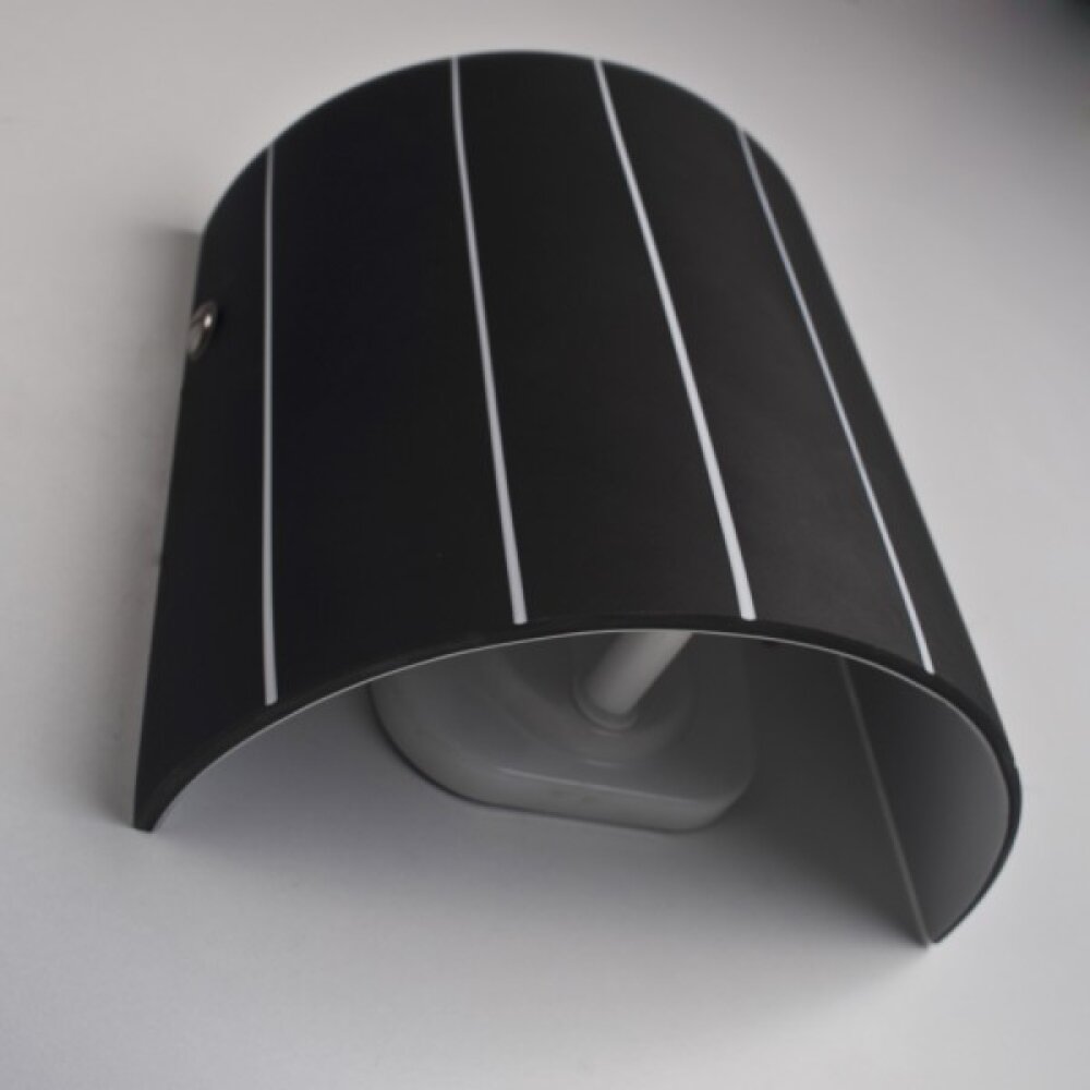 Lucide Lino Muurlamp Zwart, 1-licht main product photo