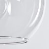 Koyoto  Hanger Glas 15 cm Duidelijk, 5-lichts