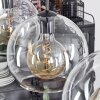 Koyoto  Hanger Glas 25 cm Duidelijk, 4-lichts