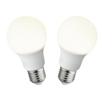 Globo set van 2 LED E27 8,8 Watt 806 Lumen 4000 Kelvin Globo set van 2 LED E27 8,8 Watt 806 Lumen 4000 Kelvin