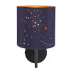 Globo URBAN Muurlamp Zwart, 1-licht