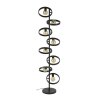 Hover Staande lamp Antraciet, 8-lichts