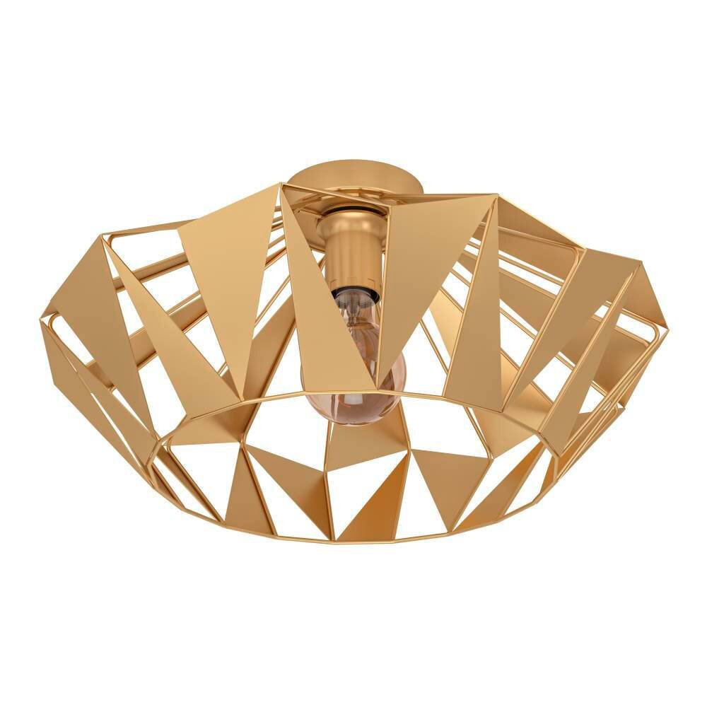 Eglo CARLTON Plafondlamp Goud, 1-licht main product photo