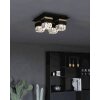 Eglo BARRANCAS Plafondlamp Goud, Zwart, 4-lichts