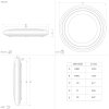 Eglo CAPASSO Plafondlamp LED Wit, 1-licht