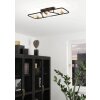 Eglo MESSINARO Plafondlamp Messing, Zwart, 3-lichts