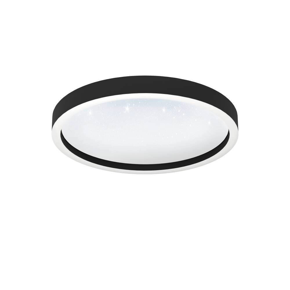 Eglo MONTEMORELOS-Z Plafondlamp LED Zwart, 1-licht, Kleurwisselaar