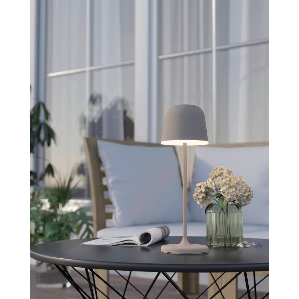 Eglo MANNERA Tafellamp voor buiten LED Zandkleurig, 1-licht main product photo
