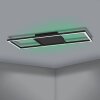 Eglo CALAGRANO-Z Plafondlamp LED Zwart, 1-licht, Kleurwisselaar
