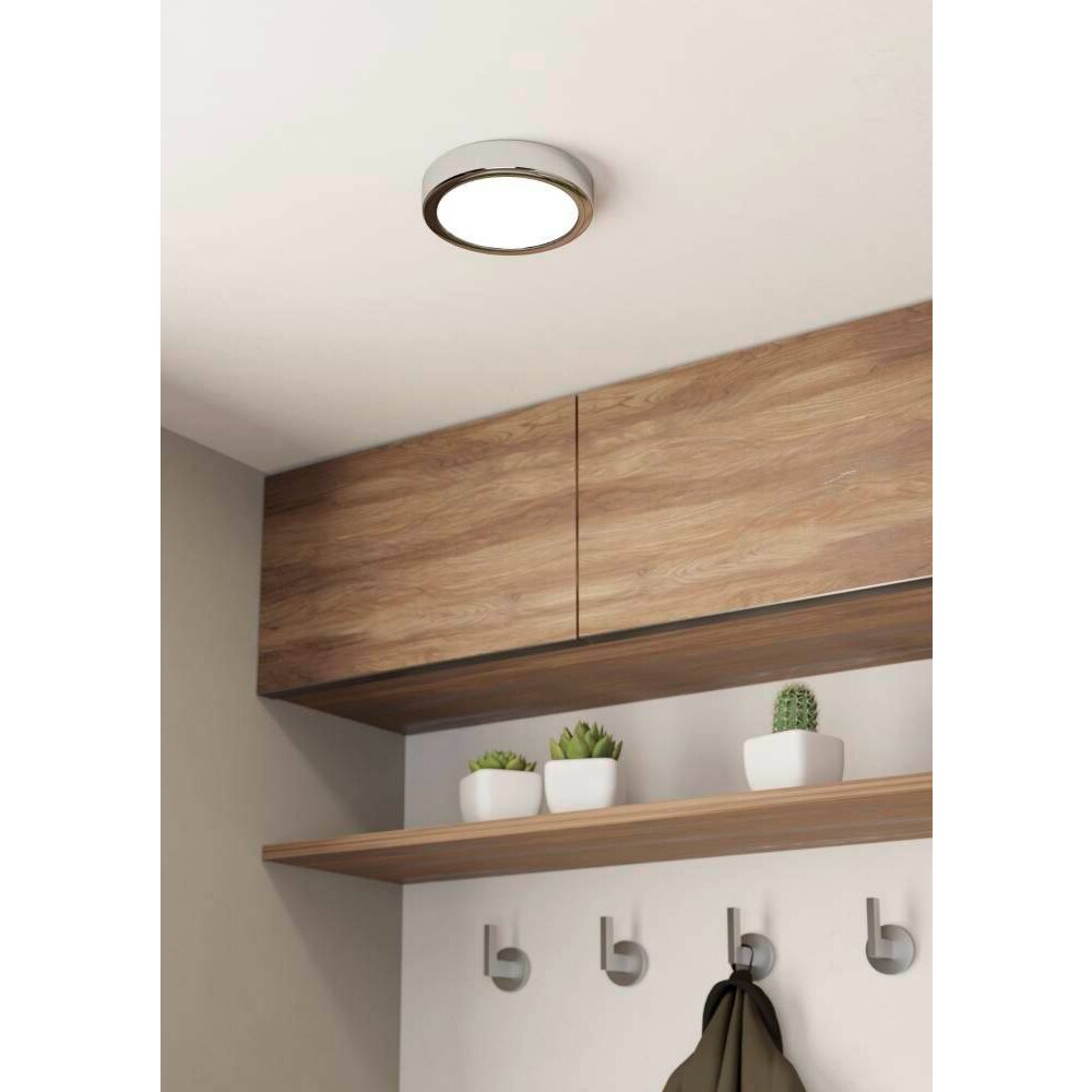 Eglo FUEVA Plafondlamp LED Chroom, 1-licht main product photo