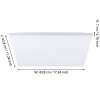 Eglo TURCONA-B Plafondpaneel LED Wit, 1-licht