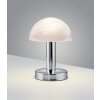 Trio Fynn 2 Tafellamp Aluminium, Chroom, 1-licht
