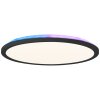 Brilliant Saltery Plafondpaneel LED Zwart, Wit, 1-licht, Afstandsbediening, Kleurwisselaar