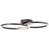 Brilliant Bray Plafondlamp LED Zwart, Wit, 1-licht