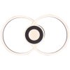 Brilliant Bray Plafondlamp LED Zwart, Wit, 1-licht