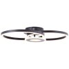 Brilliant Bray Plafondlamp LED Zwart, Wit, 1-licht